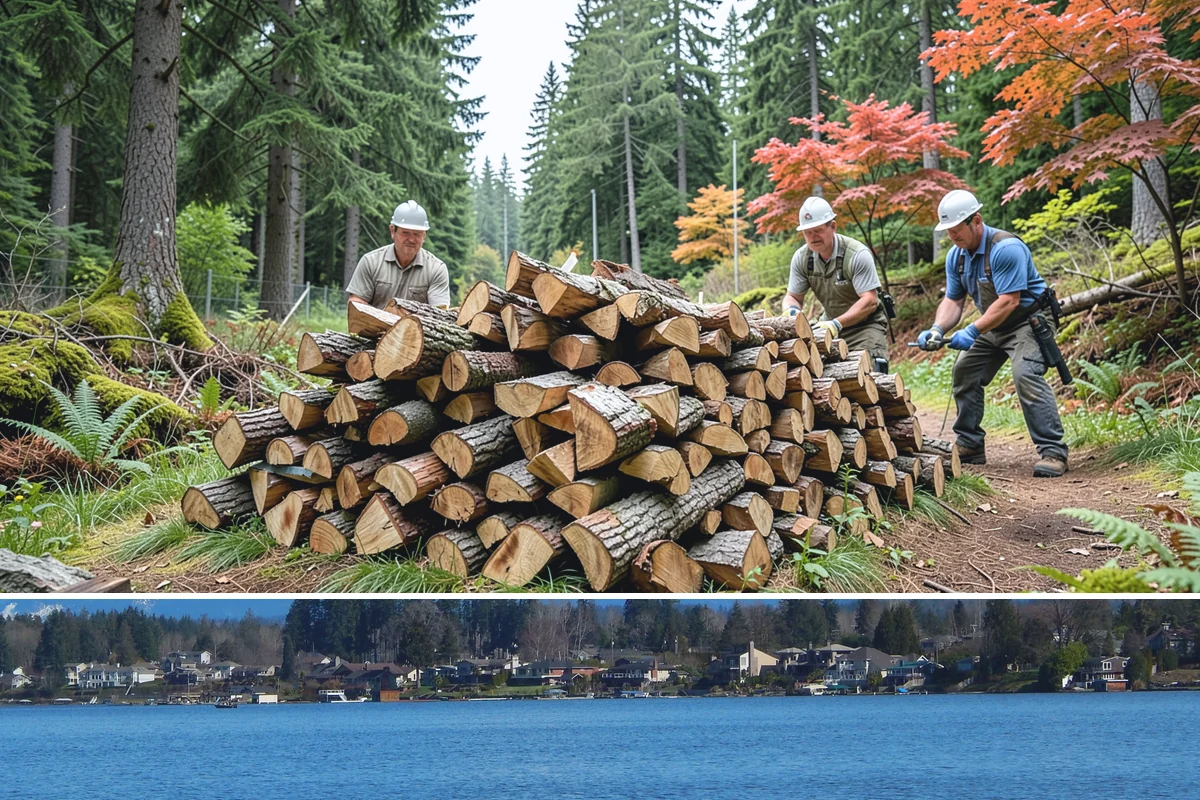 Hotel Firewood in Lake Stevens, Snohomish County, WA - Boost supply for the fall and winter months when lobby and patio fires run daily.