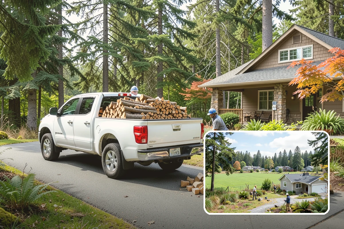 Hotel Firewood in Lyman, WA - Dry wood that keeps lobby and patio fires inviting