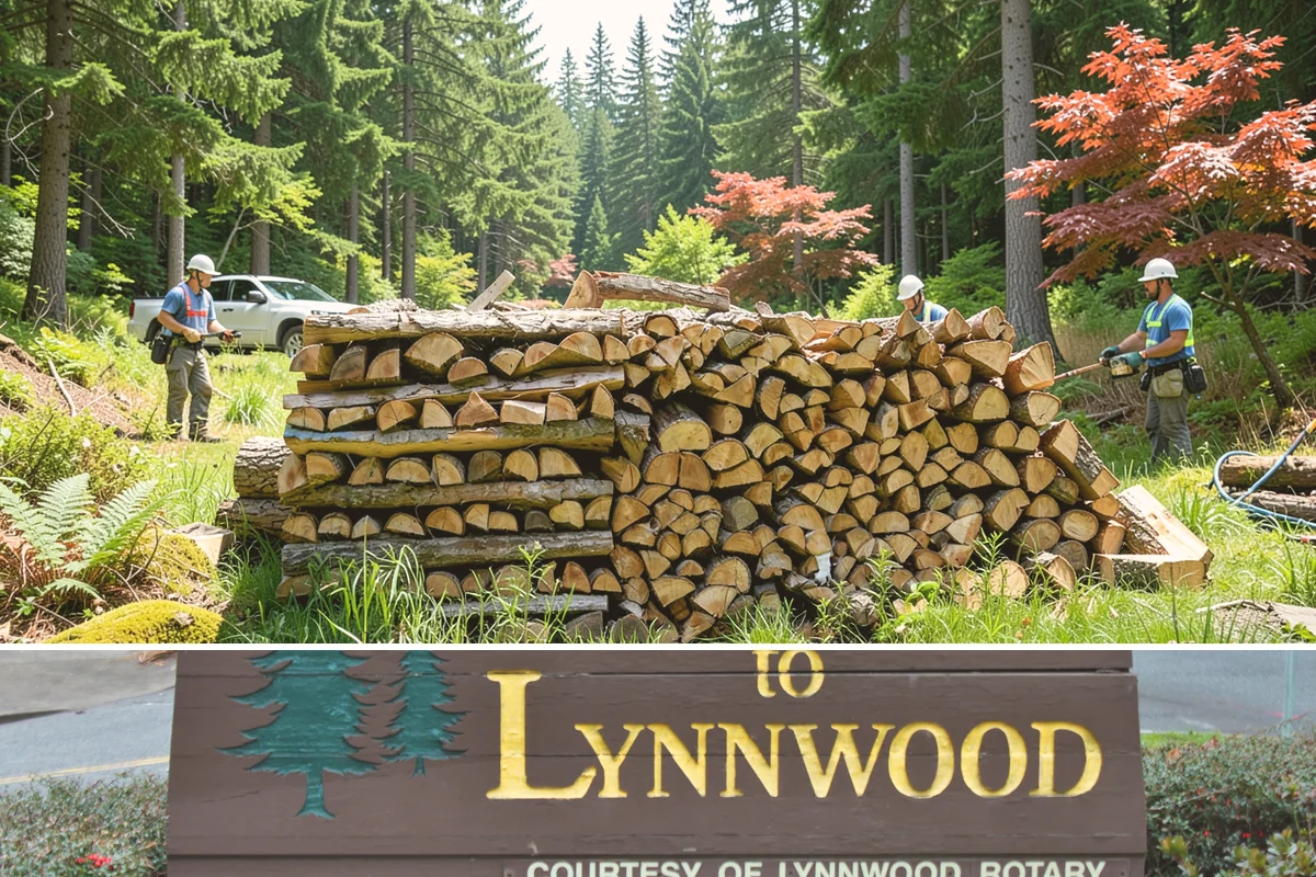 Hotel Firewood in Lynnwood, Snohomish County, WA - Boost supply for the fall and winter months when lobby and patio fires run daily.