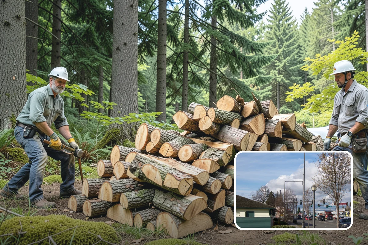 Hotel Firewood in Marysville, Snohomish County, WA - Dry wood that keeps lobby and patio fires inviting