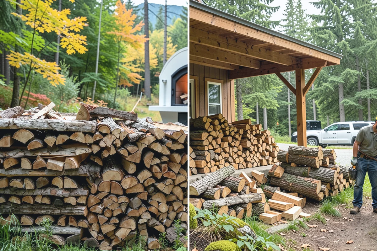 Hotel Firewood in Marysville, Snohomish County, WA - Identify each fireplace and fire feature on-site