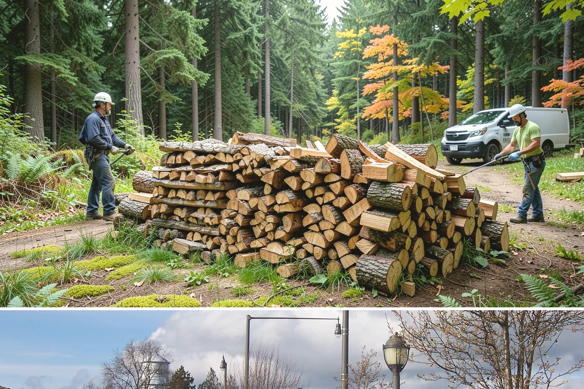 Hotel Firewood in Marysville, Snohomish County, WA - Boost supply for the fall and winter months when lobby and patio fires run daily.