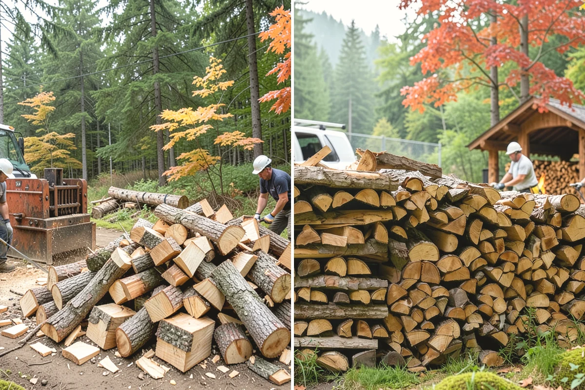 Hotel Firewood in Mukilteo, Snohomish County, WA - Identify each fireplace and fire feature on-site