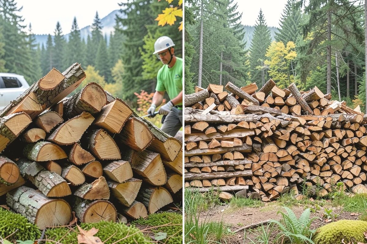 Hotel Firewood in Oak Harbor, Island County, WA - Identify each fireplace and fire feature on-site