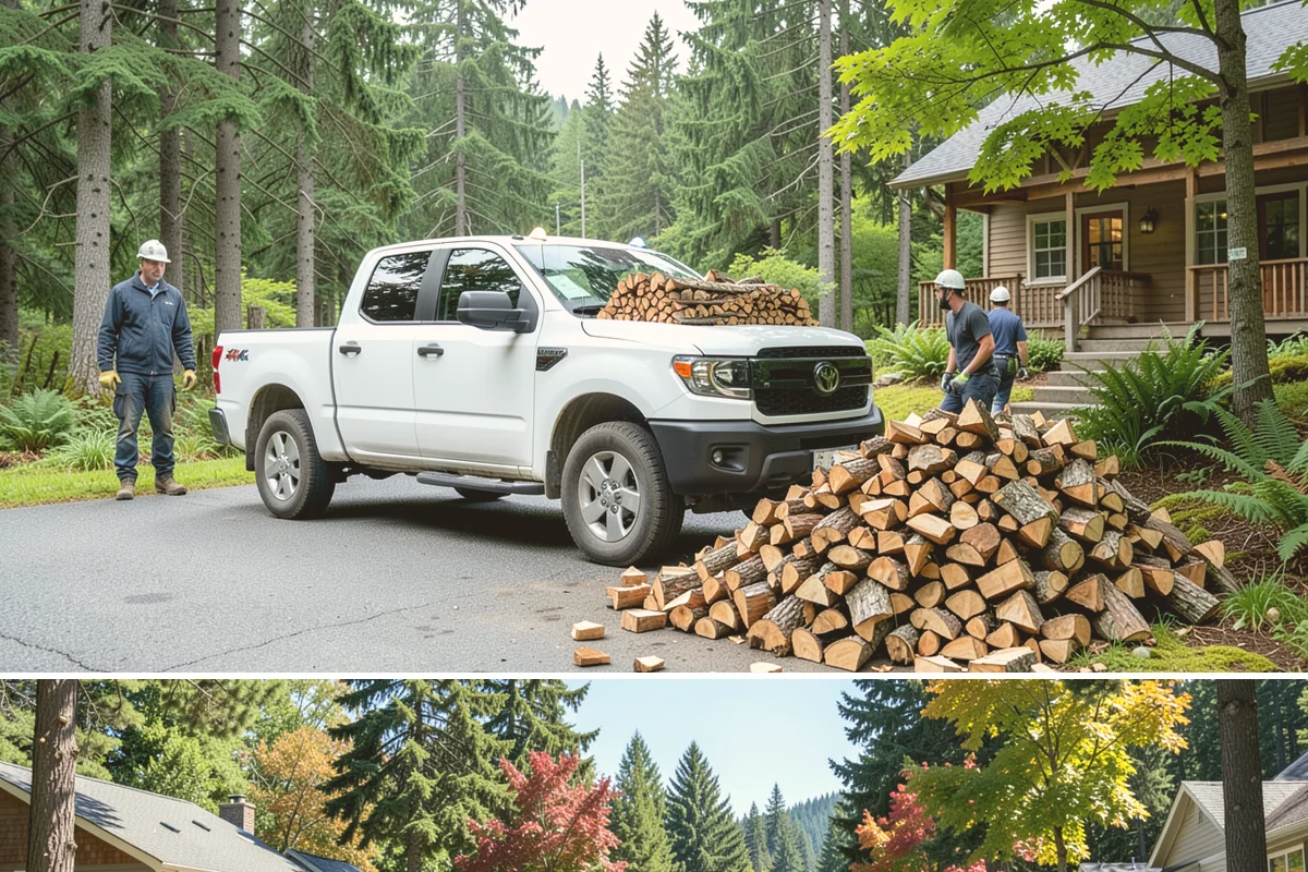 Hotel Firewood in Orting, Pierce County, WA - Boost supply for the fall and winter months when lobby and patio fires run daily.