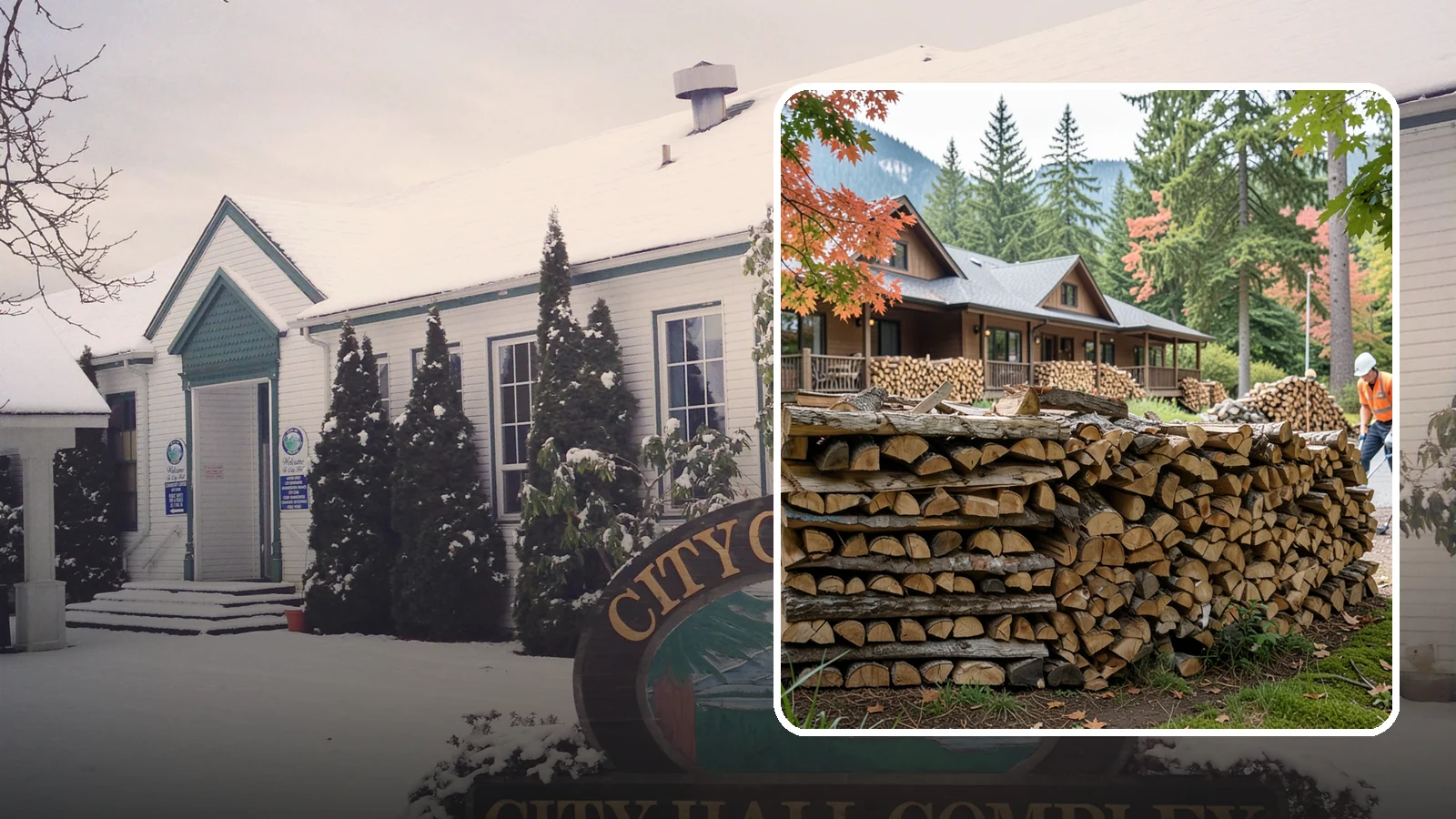 Hotel Firewood in Pacific, King County, WA - We keep Pacific Northwest hotels stocked with seasoned firewood for lobby fireplaces, patios, and guest fire features.
