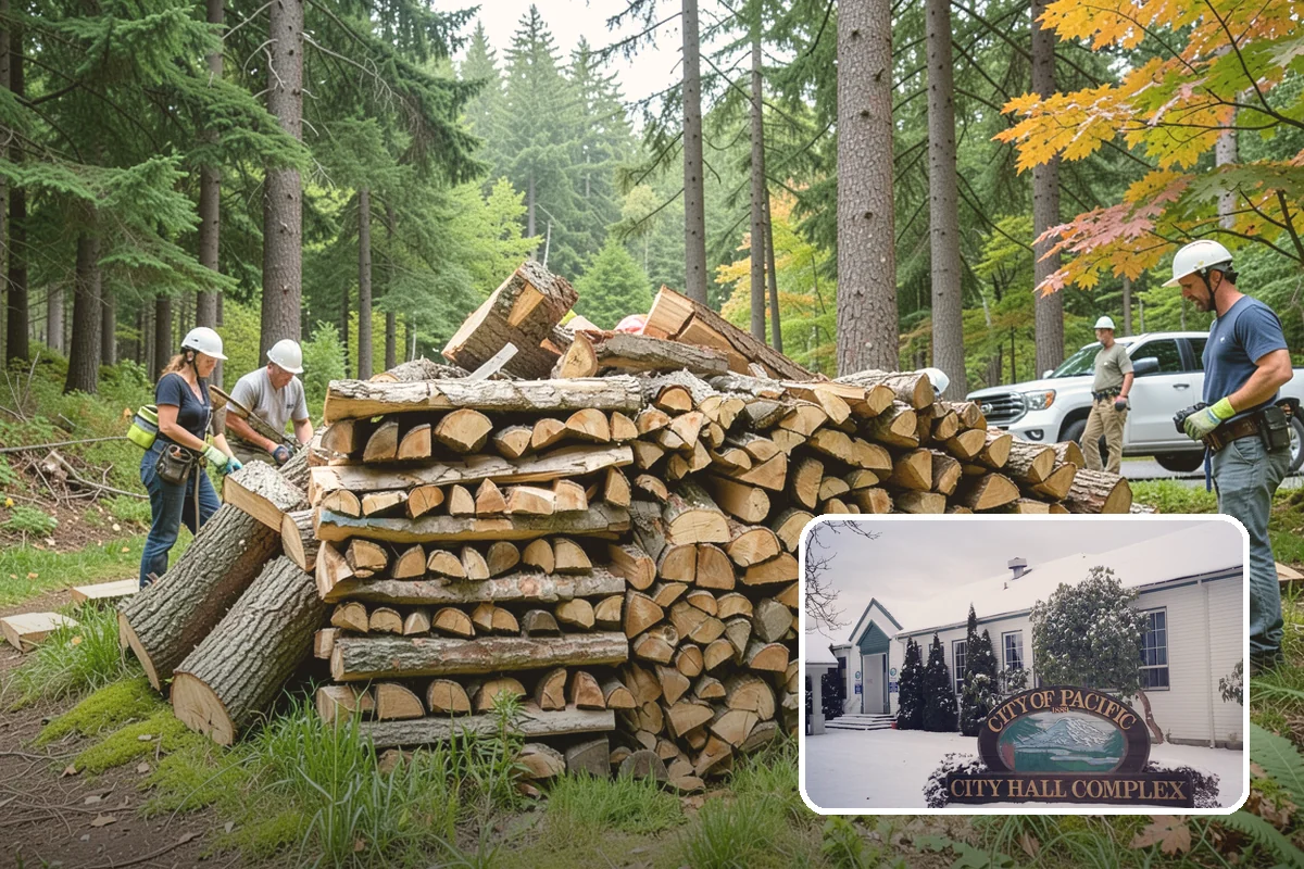 Hotel Firewood in Pacific, King County, WA - Dry wood that keeps lobby and patio fires inviting
