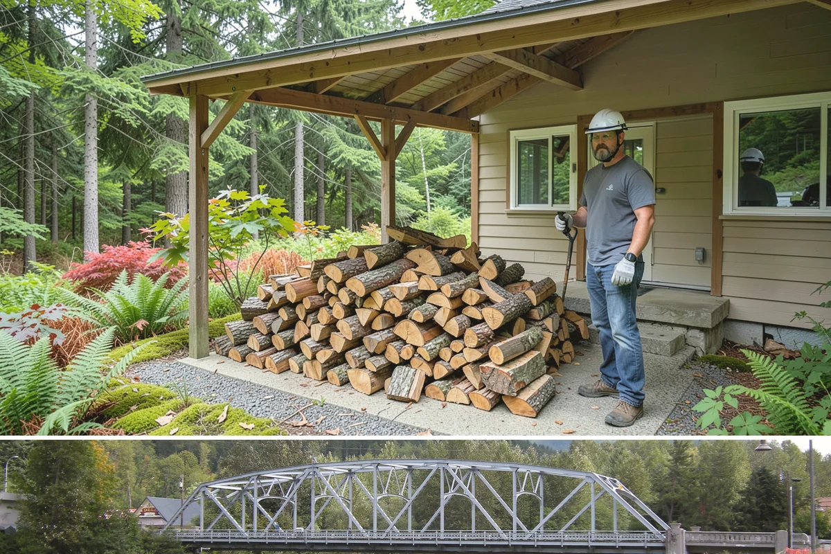 Hotel Firewood in Skykomish, King County, WA - Boost supply for the fall and winter months when lobby and patio fires run daily.