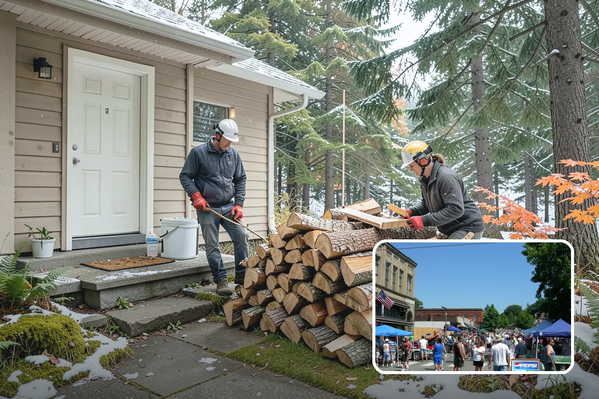 Hotel Firewood in Snohomish, Snohomish County, WA - Dry wood that keeps lobby and patio fires inviting