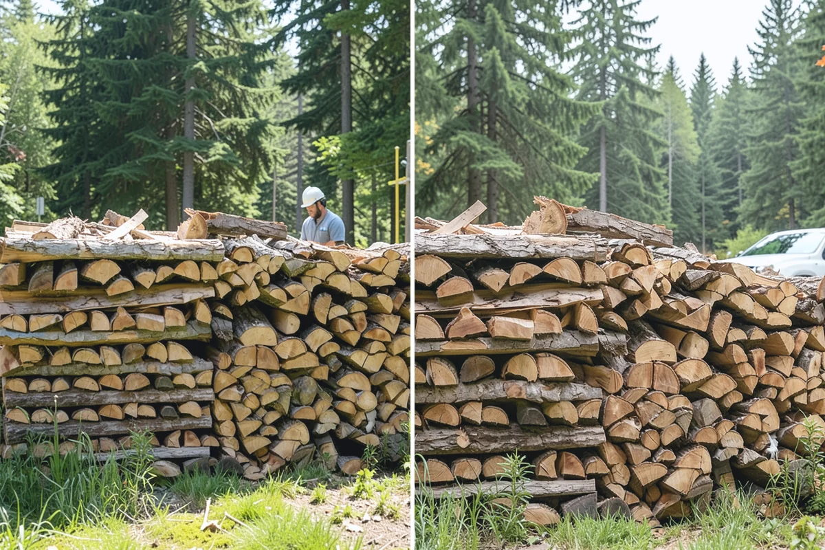 Hotel Firewood in South Prairie, Pierce County, WA - Identify each fireplace and fire feature on-site