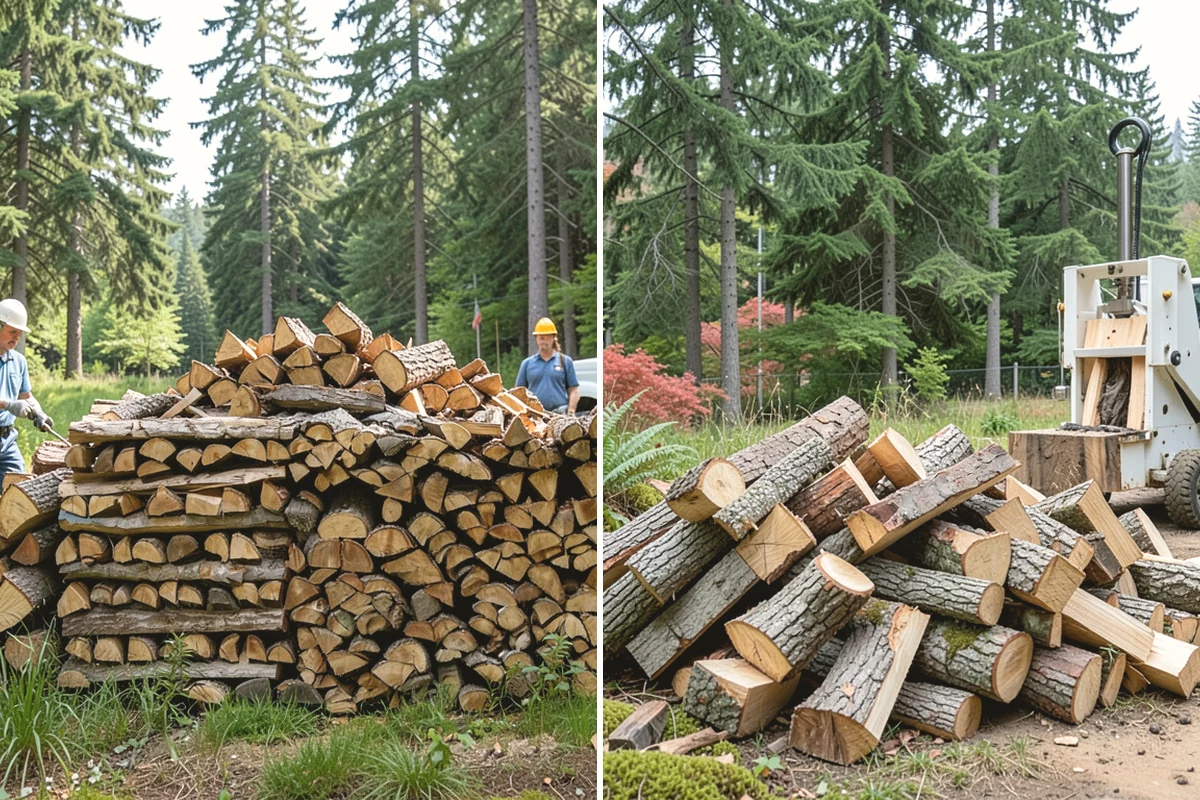 Hotel Firewood in University Place, Pierce County, WA - Identify each fireplace and fire feature on-site