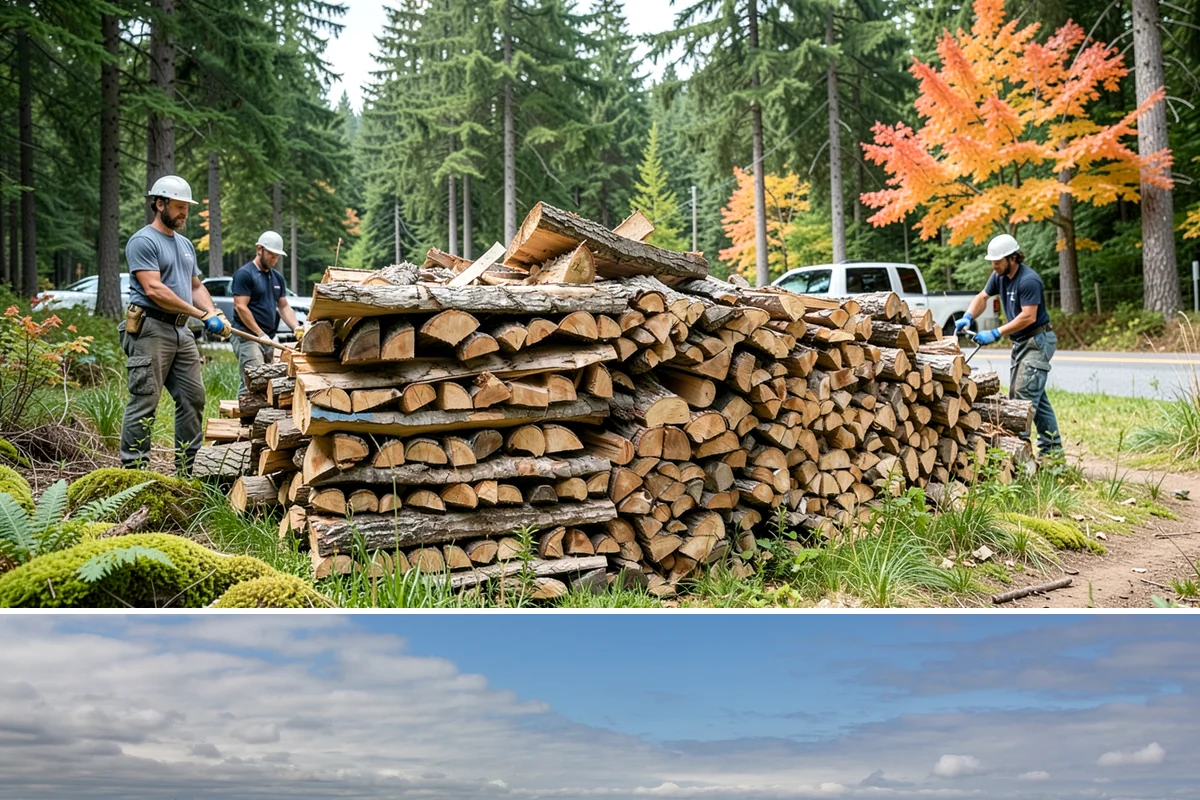 Hotel Firewood in University Place, Pierce County, WA - Boost supply for the fall and winter months when lobby and patio fires run daily.