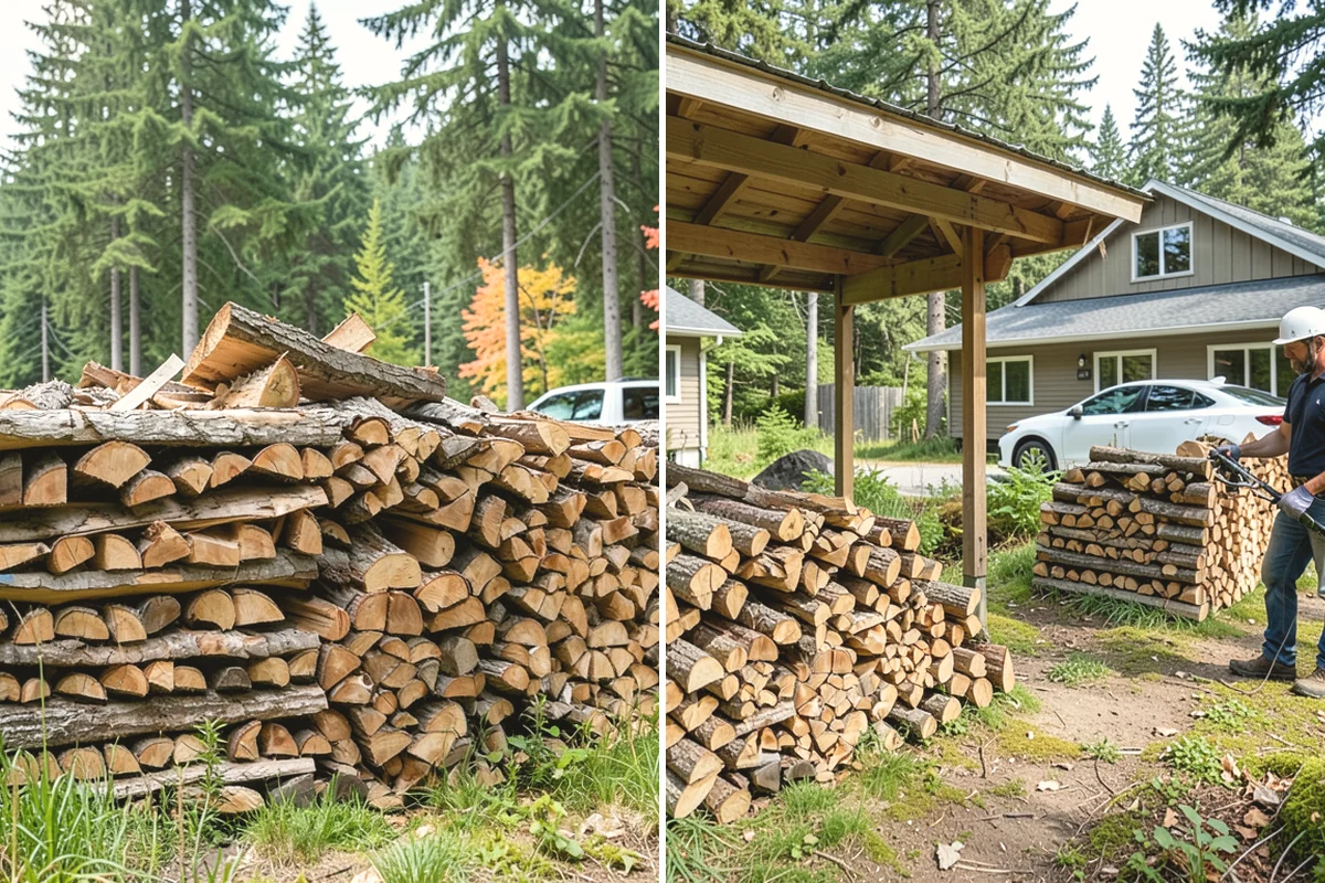 Hunting Camp Firewood in Burien, King County, WA - Provide your camp location and access route