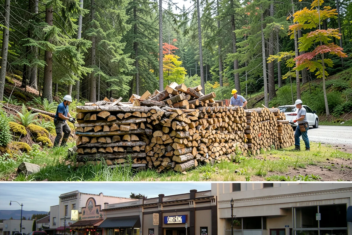 Hunting Camp Firewood in Burlington, Skagit County, WA - Hunting seasons run through fall and early winter, so book delivery ahead of your opening dates.