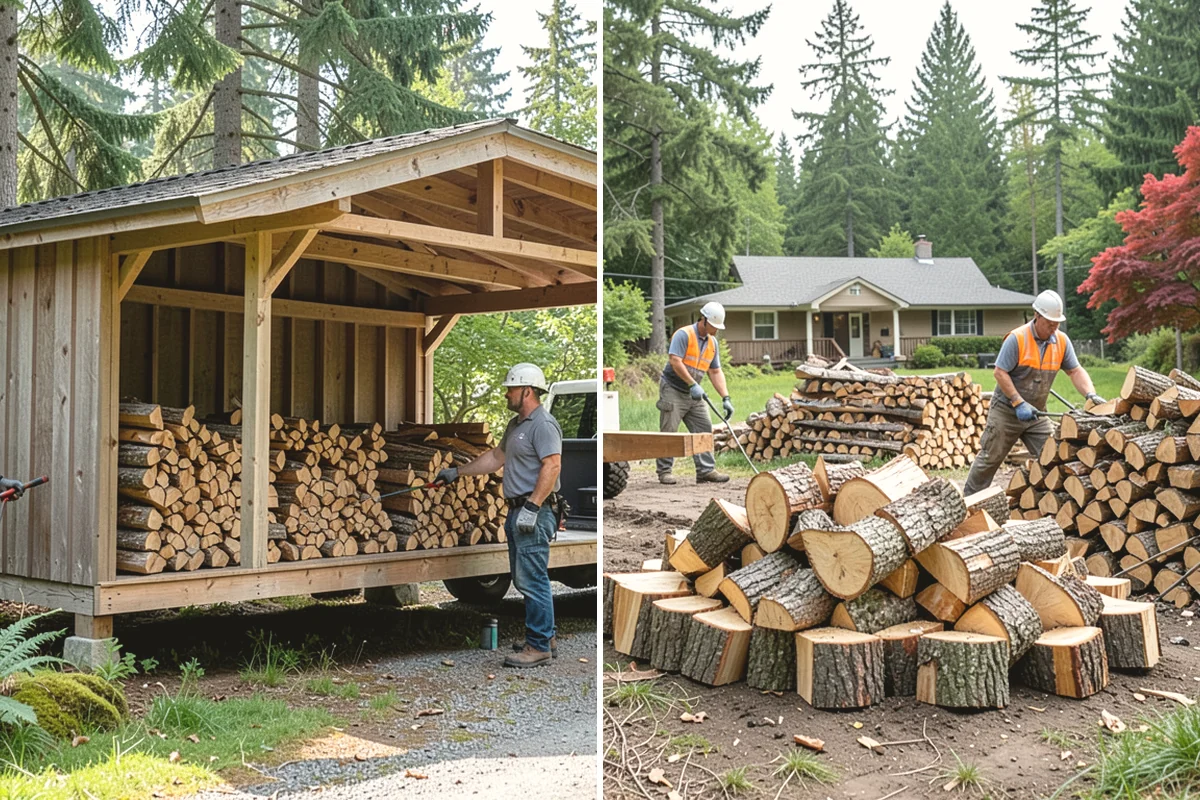 Hunting Camp Firewood in Carbonado, Pierce County, WA - Provide your camp location and access route