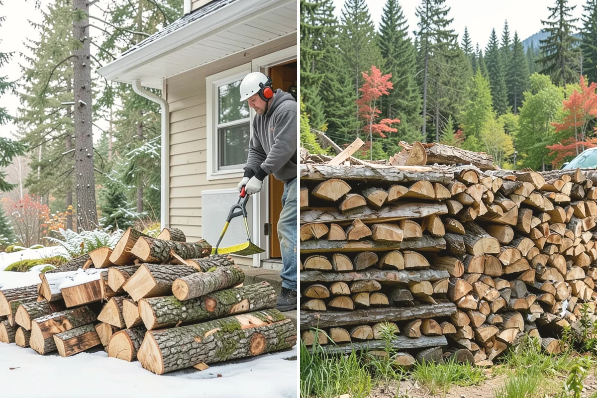 Hunting Camp Firewood in Carnation, King County, WA - Provide your camp location and access route