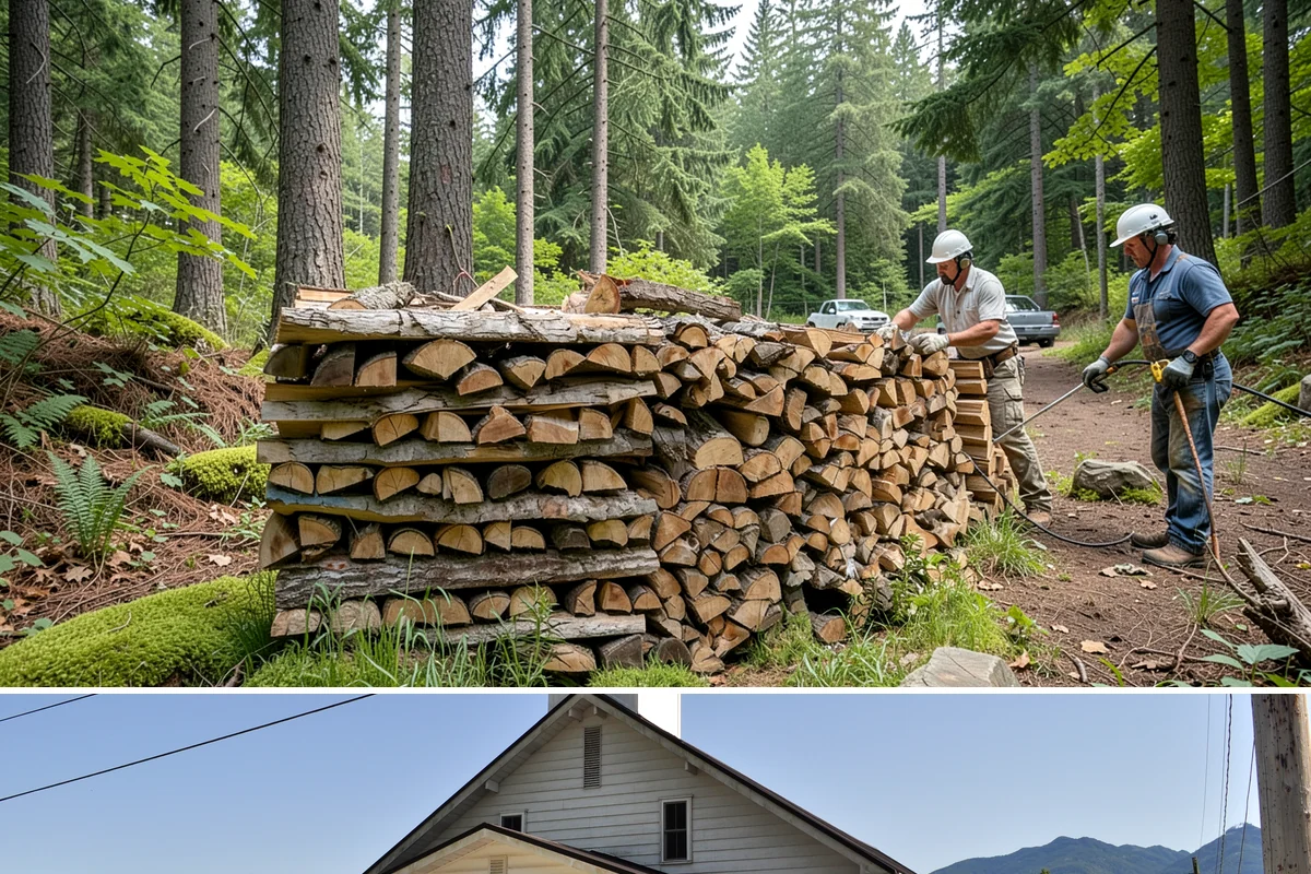 Hunting Camp Firewood in Concrete, Skagit County, WA - Hunting seasons run through fall and early winter, so book delivery ahead of your opening dates.