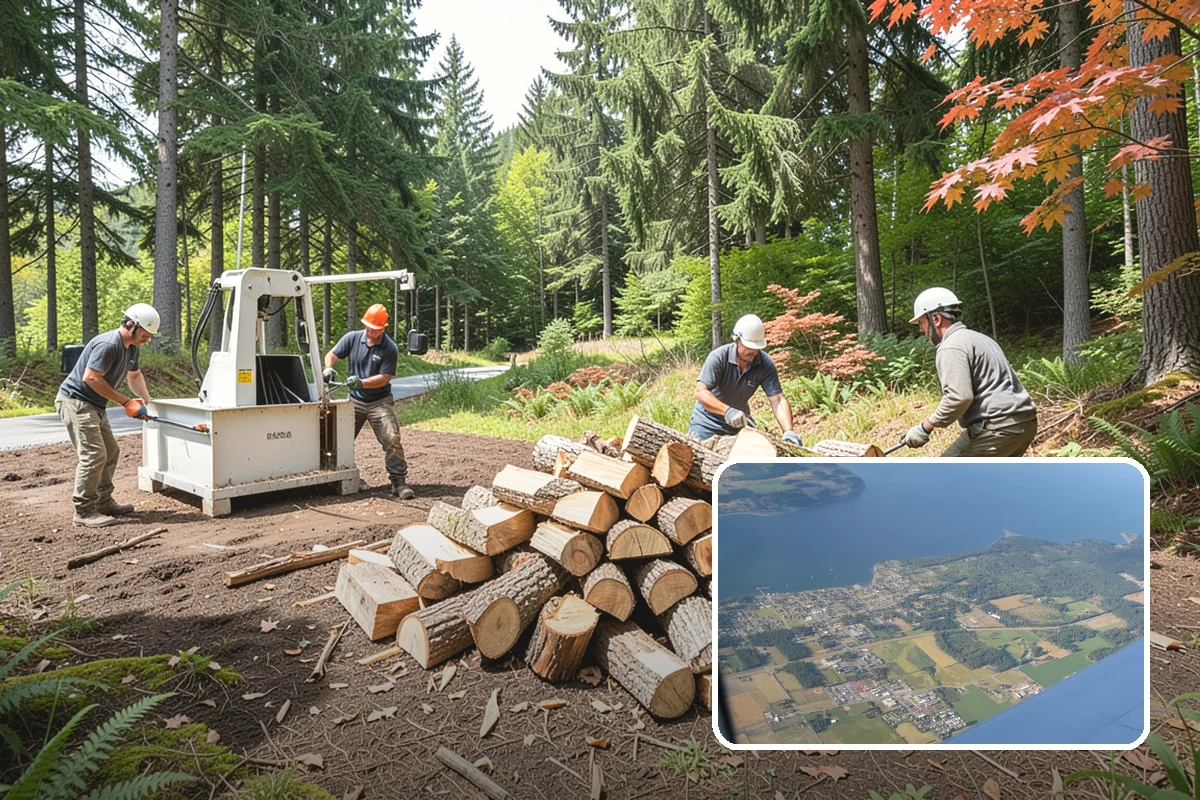 Hunting Camp Firewood in Coupeville, Island County, WA - Delivered to remote backcountry staging areas