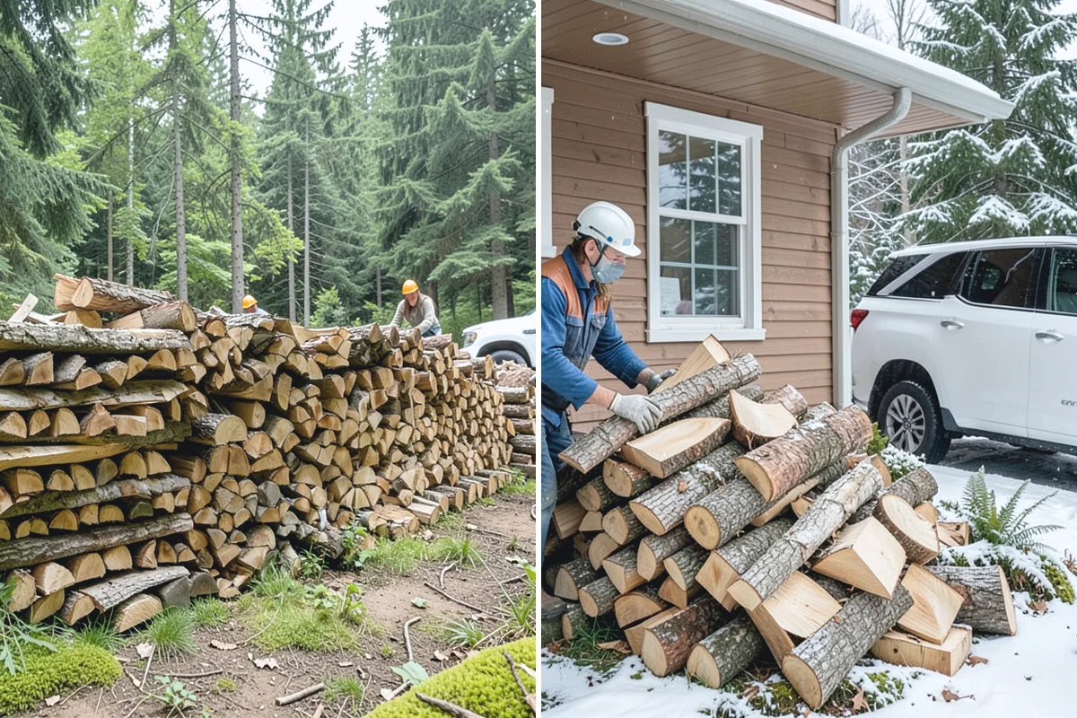 Hunting Camp Firewood in Coupeville, Island County, WA - Provide your camp location and access route