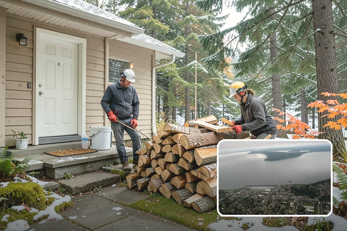 Hunting Camp Firewood in Des Moines, King County, WA - Delivered to remote backcountry staging areas