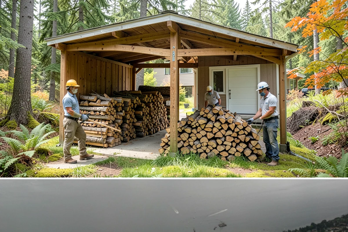 Hunting Camp Firewood in Des Moines, King County, WA - Hunting seasons run through fall and early winter, so book delivery ahead of your opening dates.
