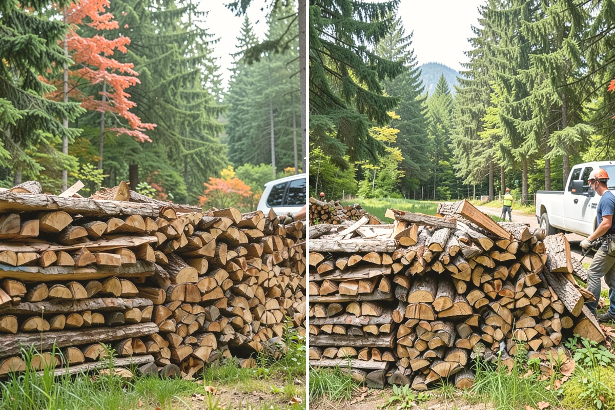 Hunting Camp Firewood in Duvall, King County, WA - Provide your camp location and access route