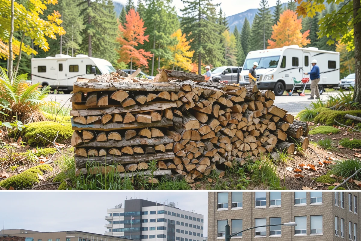 Hunting Camp Firewood in Everett, Snohomish County, WA - Hunting seasons run through fall and early winter, so book delivery ahead of your opening dates.