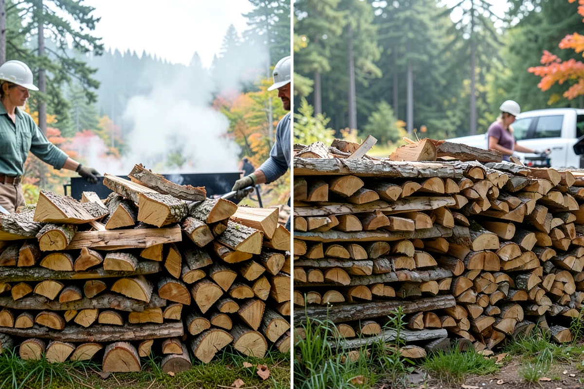 Hunting Camp Firewood in Federal Way, King County, WA - Provide your camp location and access route