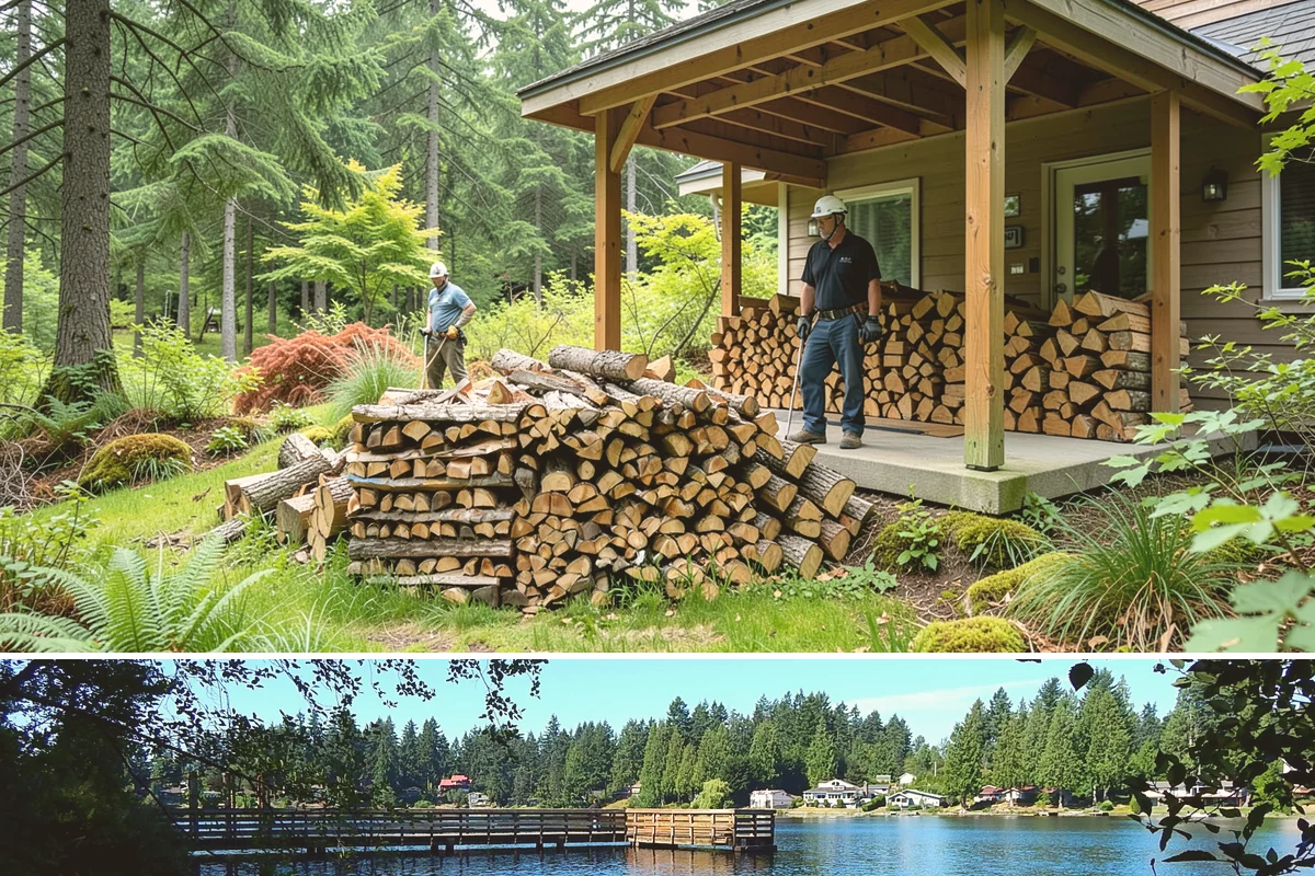 Hunting Camp Firewood in Federal Way, King County, WA - Hunting seasons run through fall and early winter, so book delivery ahead of your opening dates.