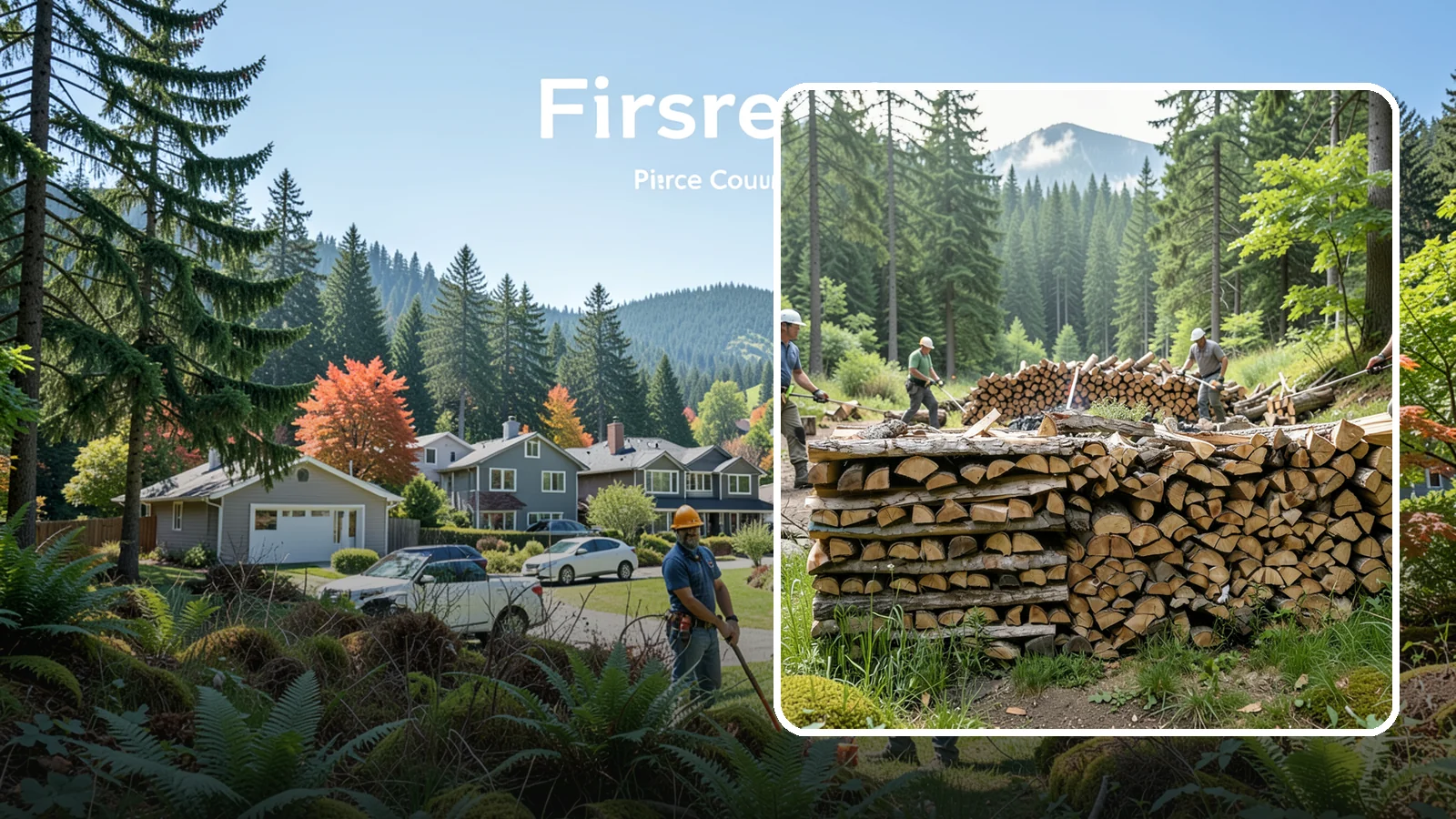 Hunting Camp Firewood in Fircrest, Pierce County, WA - Rugged firewood delivery for hunting camps in remote Pacific Northwest terrain.