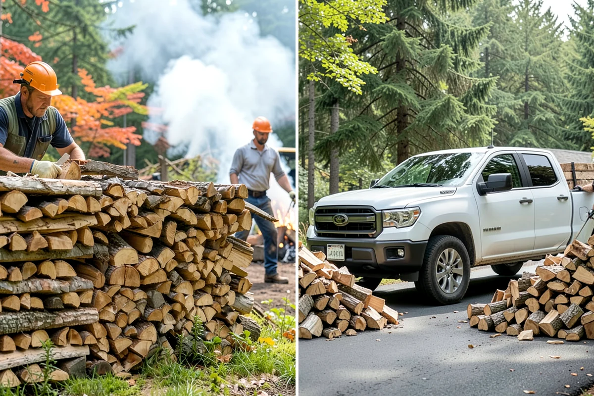 Hunting Camp Firewood in Gig Harbor, Pierce County, WA - Provide your camp location and access route