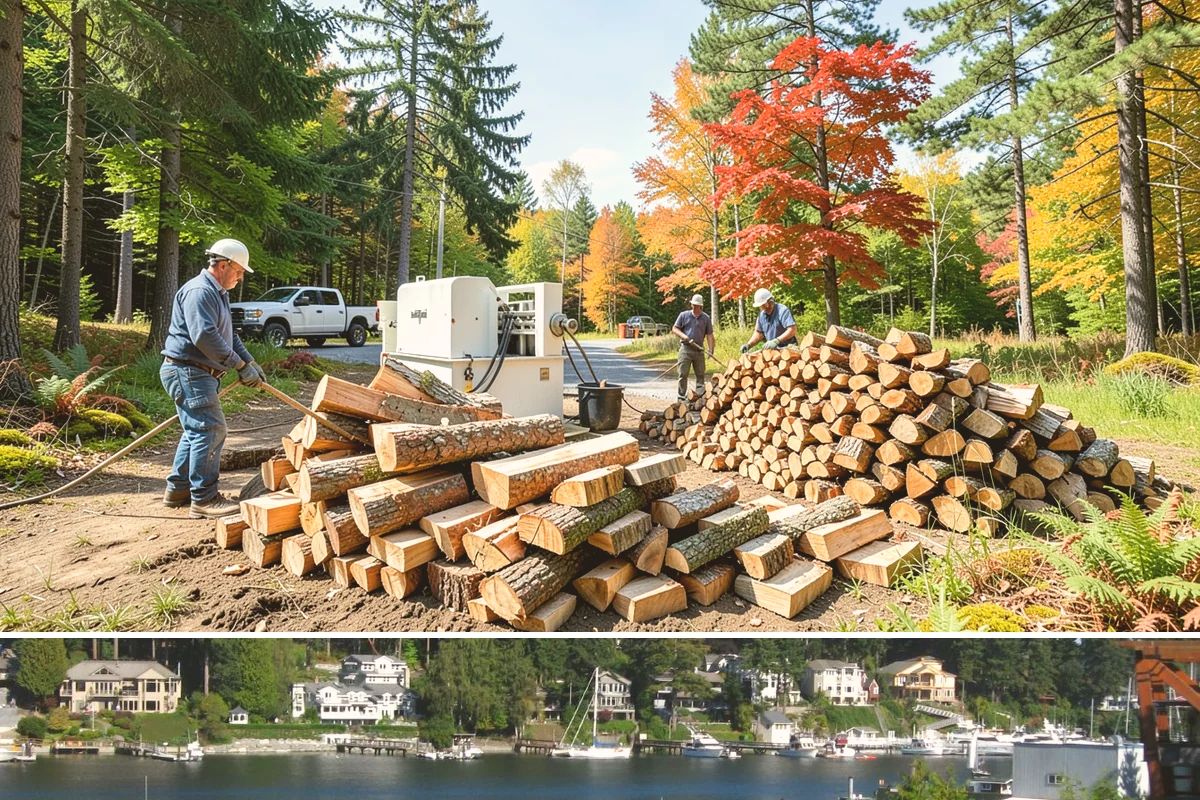 Hunting Camp Firewood in Gig Harbor, Pierce County, WA - Hunting seasons run through fall and early winter, so book delivery ahead of your opening dates.