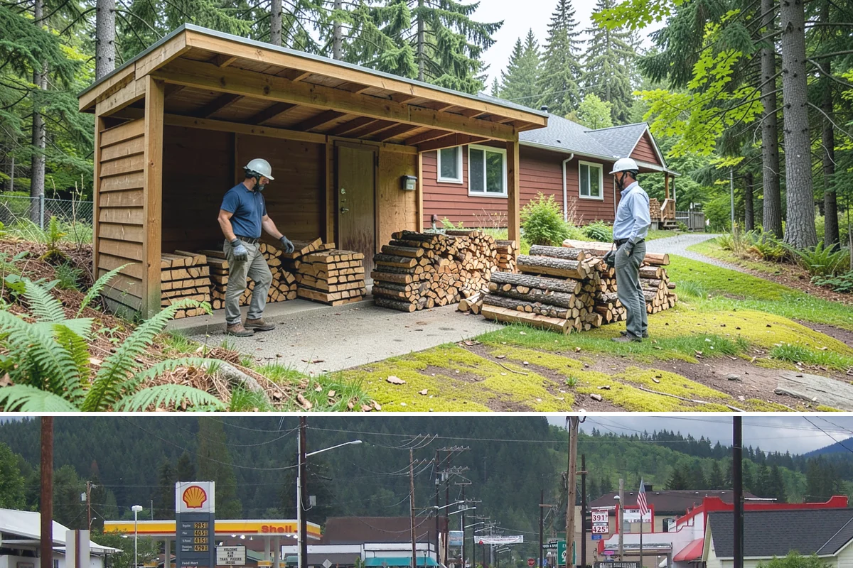 Hunting Camp Firewood in Granite Falls, Snohomish County, WA - Hunting seasons run through fall and early winter, so book delivery ahead of your opening dates.