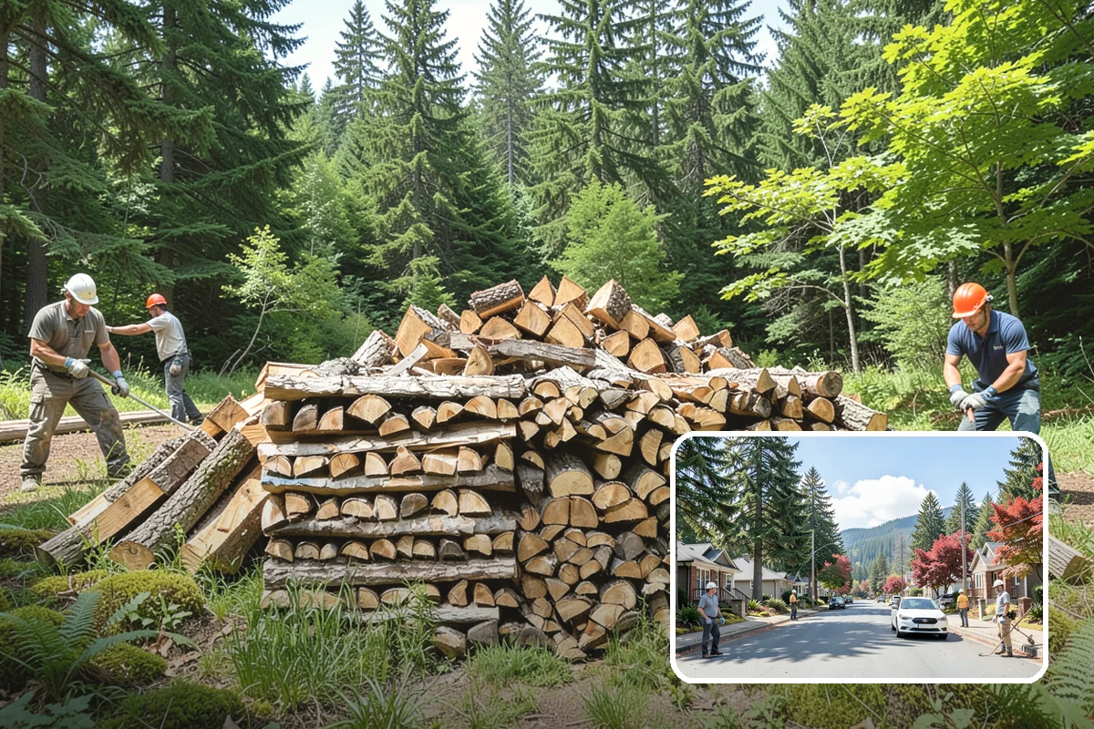 Hunting Camp Firewood in Hunts Point, King County, WA - Delivered to remote backcountry staging areas