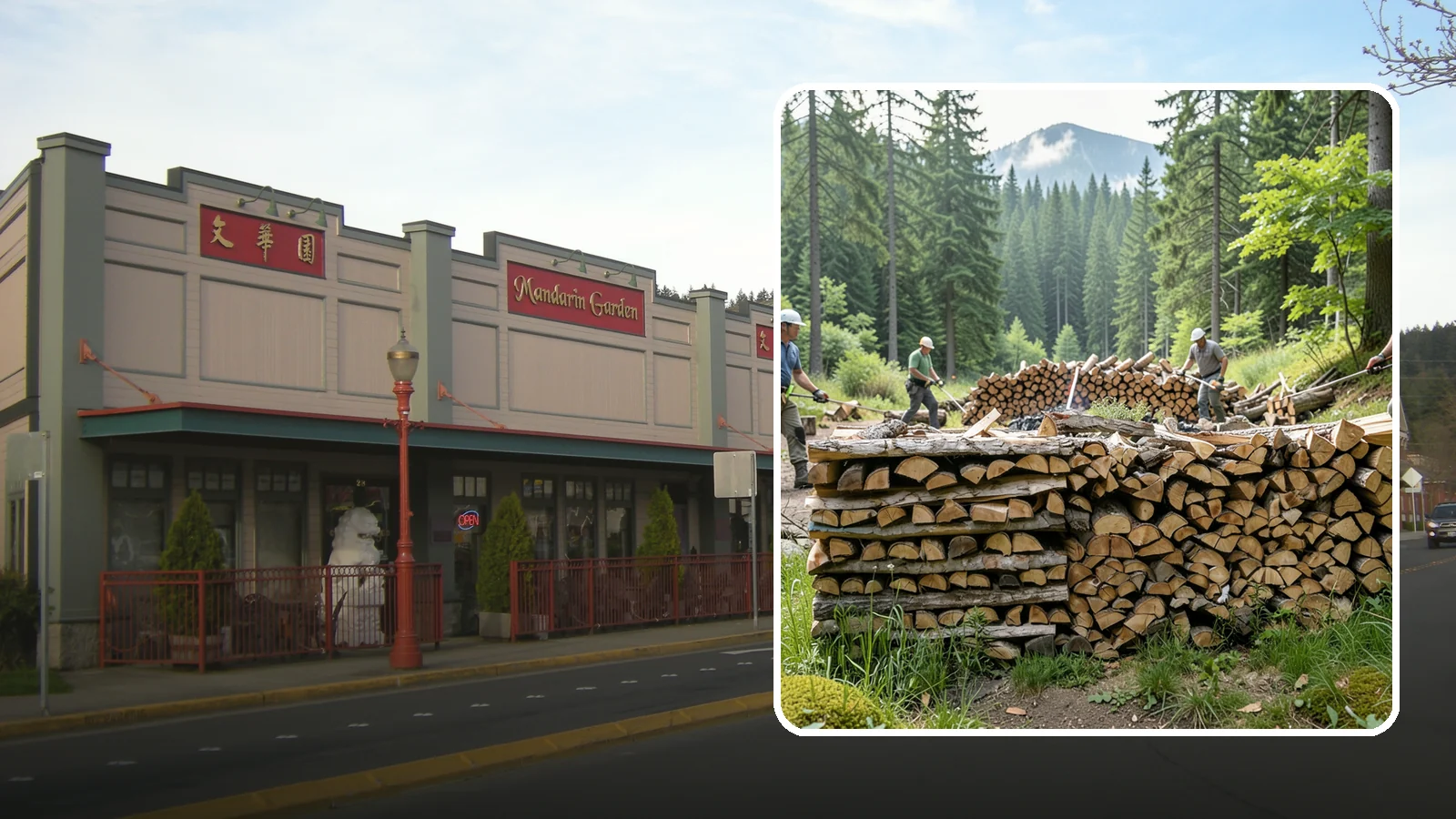 Hunting Camp Firewood in Issaquah, King County, WA - Rugged firewood delivery for hunting camps in remote Pacific Northwest terrain.
