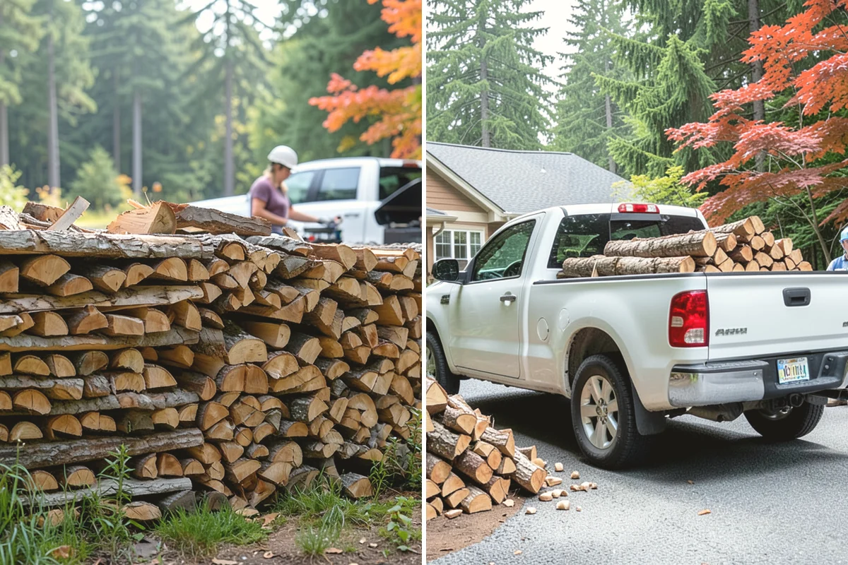 Hunting Camp Firewood in Issaquah, King County, WA - Provide your camp location and access route