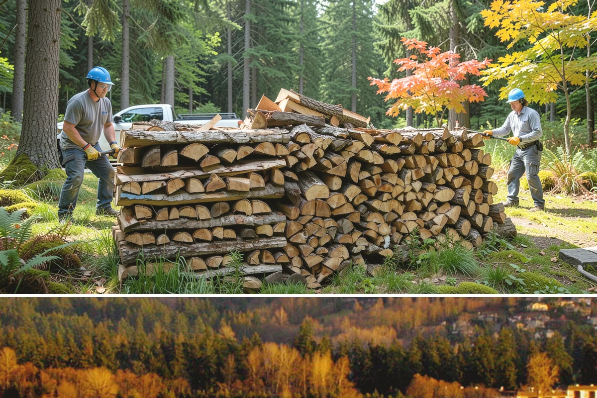 Hunting Camp Firewood in Kenmore, King County, WA - Hunting seasons run through fall and early winter, so book delivery ahead of your opening dates.