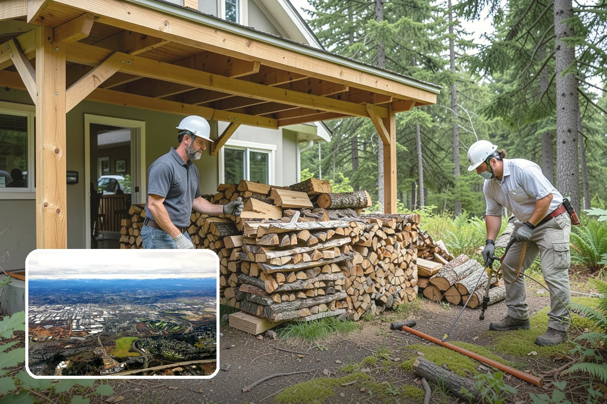 Hunting Camp Firewood in Kent, King County, WA - Delivered to remote backcountry staging areas