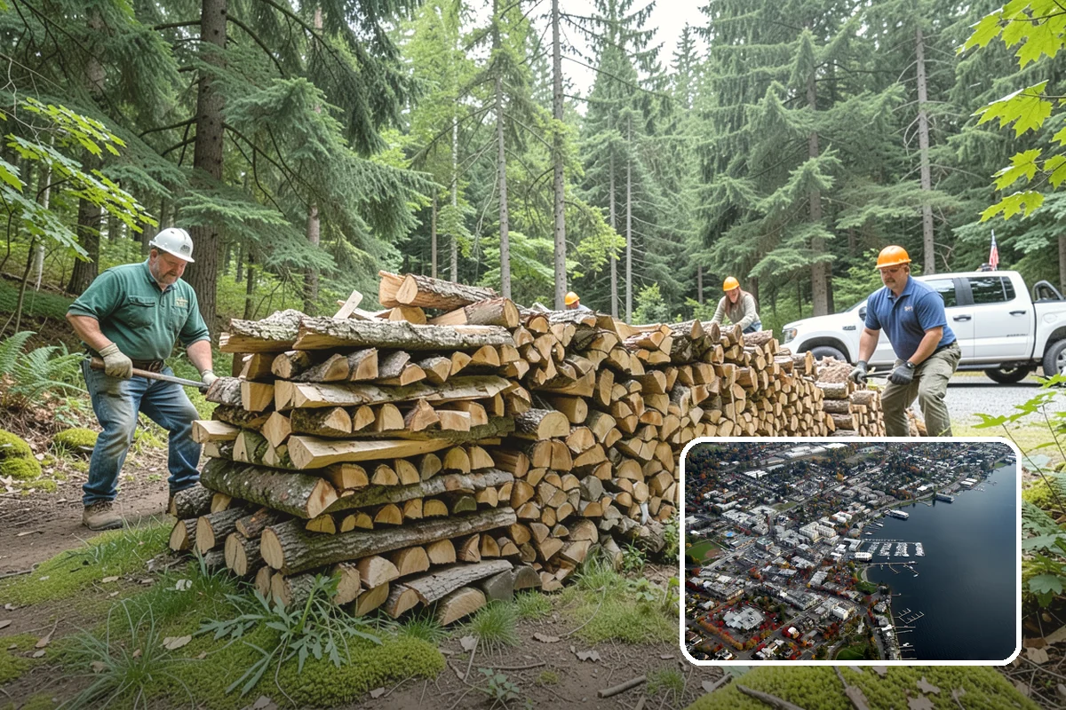 Hunting Camp Firewood in Kirkland, King County, WA - Delivered to remote backcountry staging areas