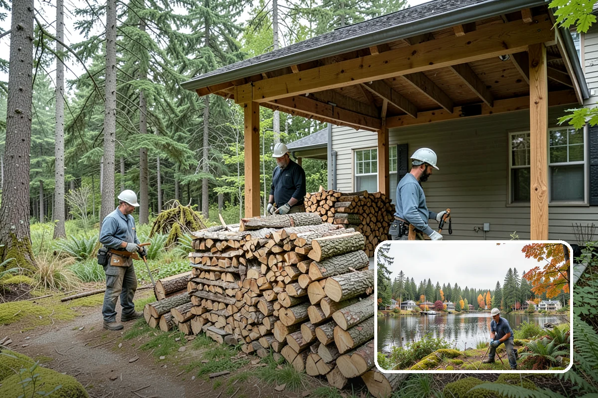 Hunting Camp Firewood in La Conner, Skagit County, WA - Delivered to remote backcountry staging areas