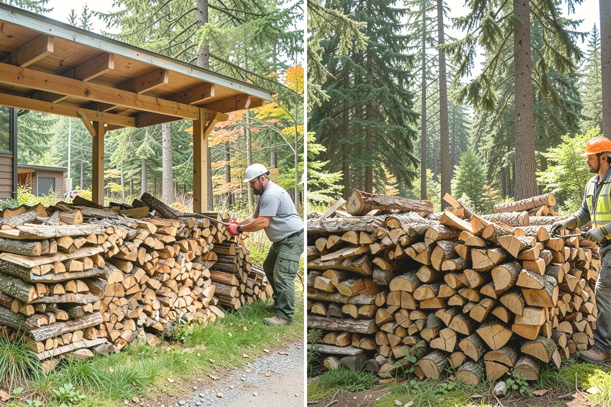 Hunting Camp Firewood in La Conner, Skagit County, WA - Provide your camp location and access route