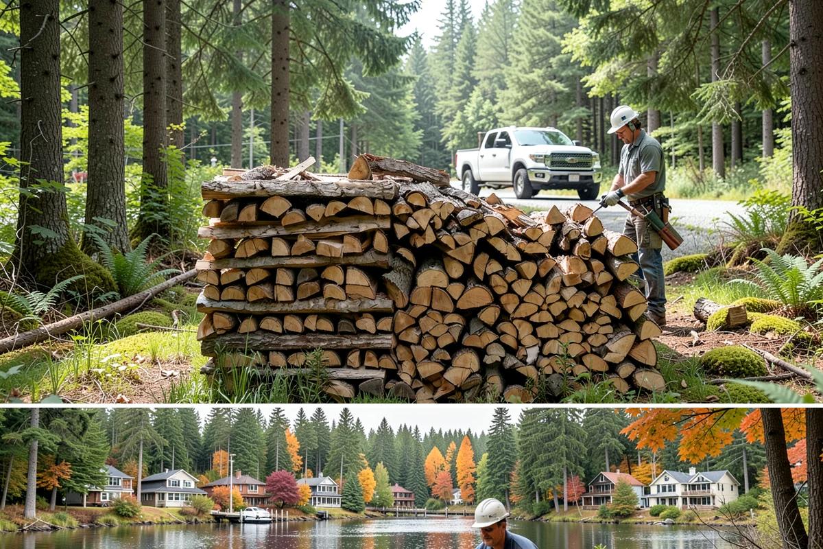 Hunting Camp Firewood in La Conner, Skagit County, WA - Hunting seasons run through fall and early winter, so book delivery ahead of your opening dates.