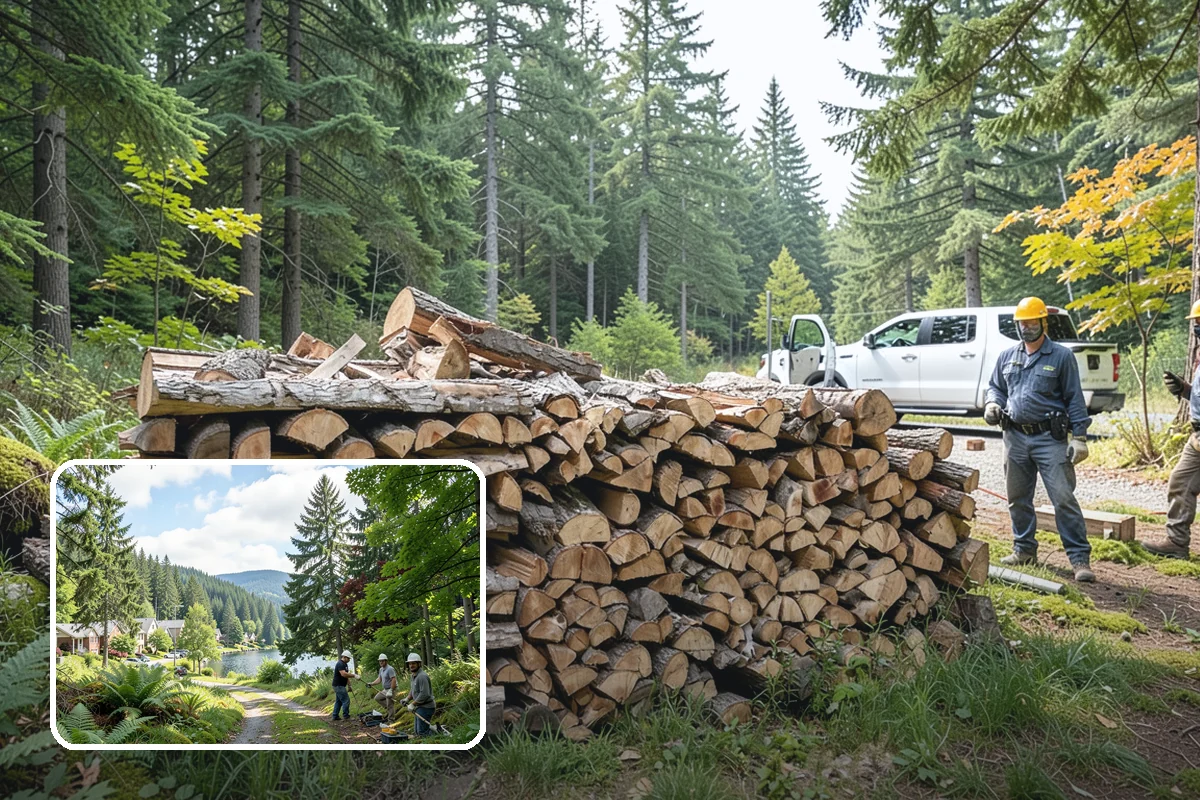 Hunting Camp Firewood in Lake Forest Park, King County, WA - Delivered to remote backcountry staging areas