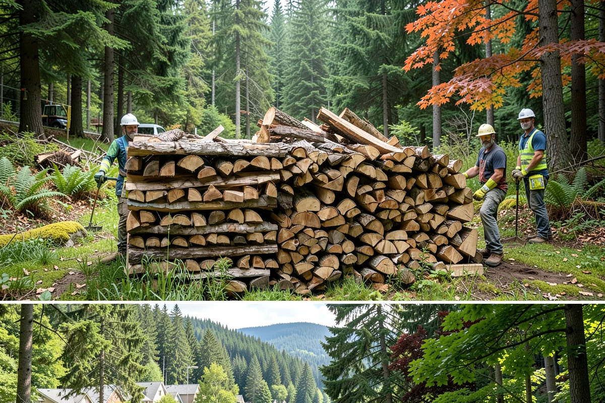 Hunting Camp Firewood in Lake Forest Park, King County, WA - Hunting seasons run through fall and early winter, so book delivery ahead of your opening dates.