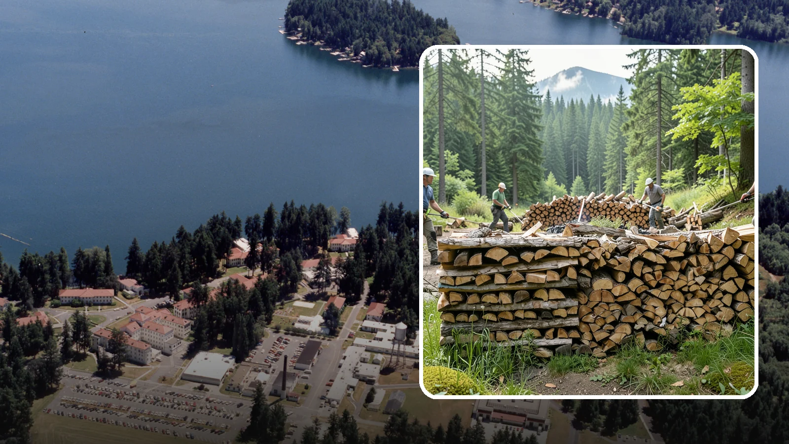 Hunting Camp Firewood in Lakewood, Pierce County, WA - Rugged firewood delivery for hunting camps in remote Pacific Northwest terrain.