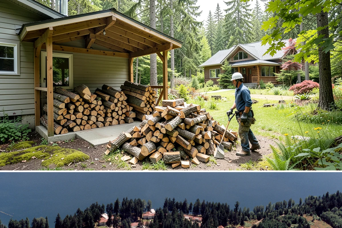 Hunting Camp Firewood in Lakewood, Pierce County, WA - Hunting seasons run through fall and early winter, so book delivery ahead of your opening dates.