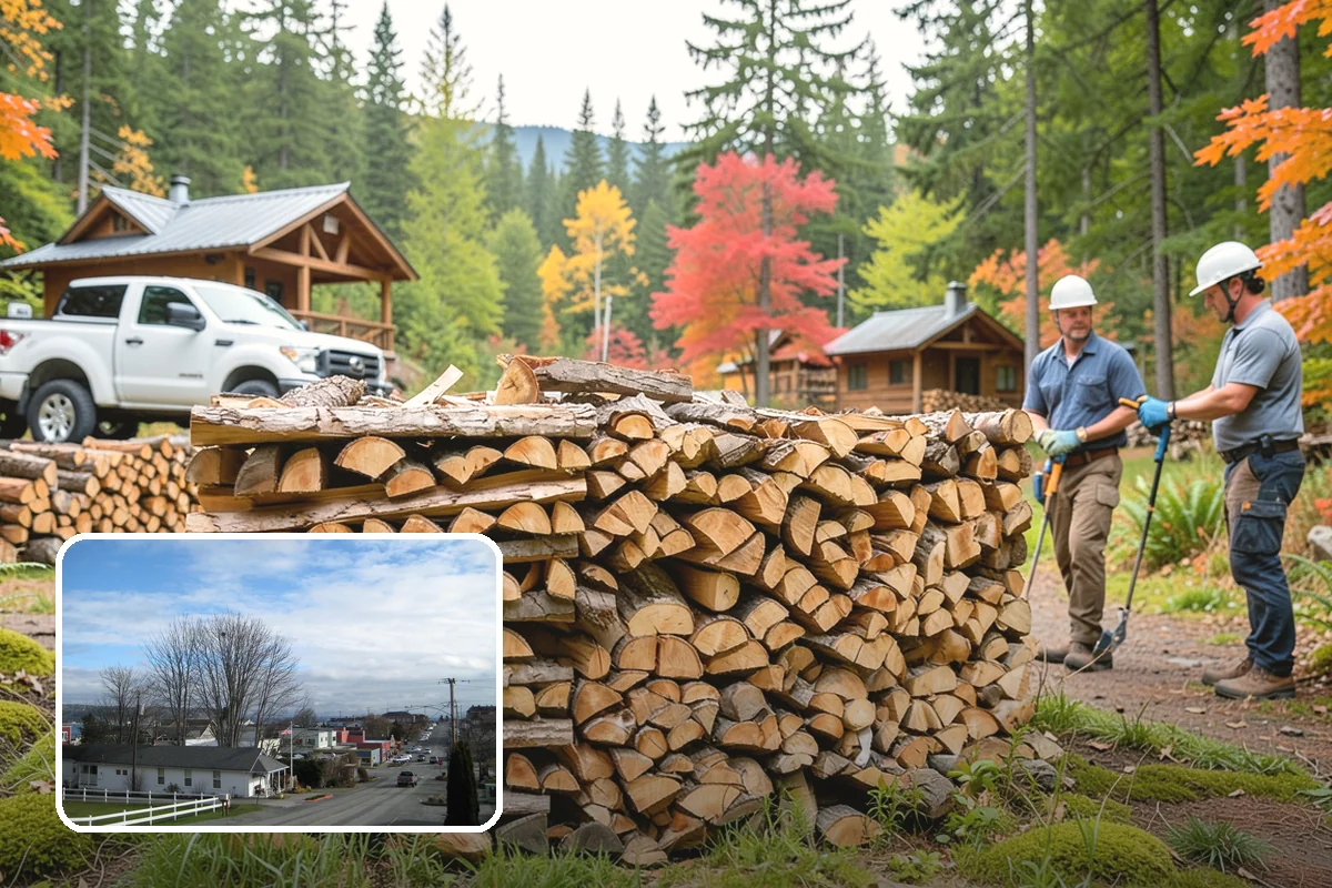Hunting Camp Firewood in Langley, Island County, WA - Delivered to remote backcountry staging areas