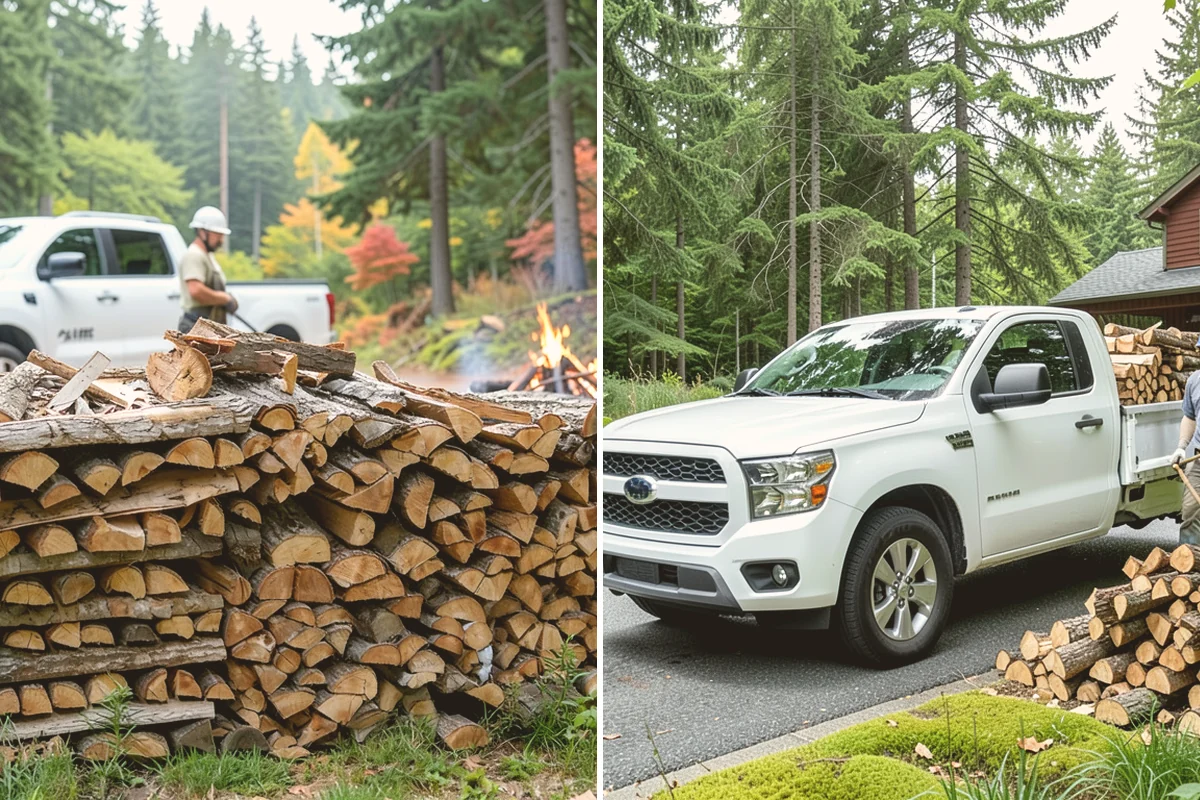 Hunting Camp Firewood in Langley, Island County, WA - Provide your camp location and access route