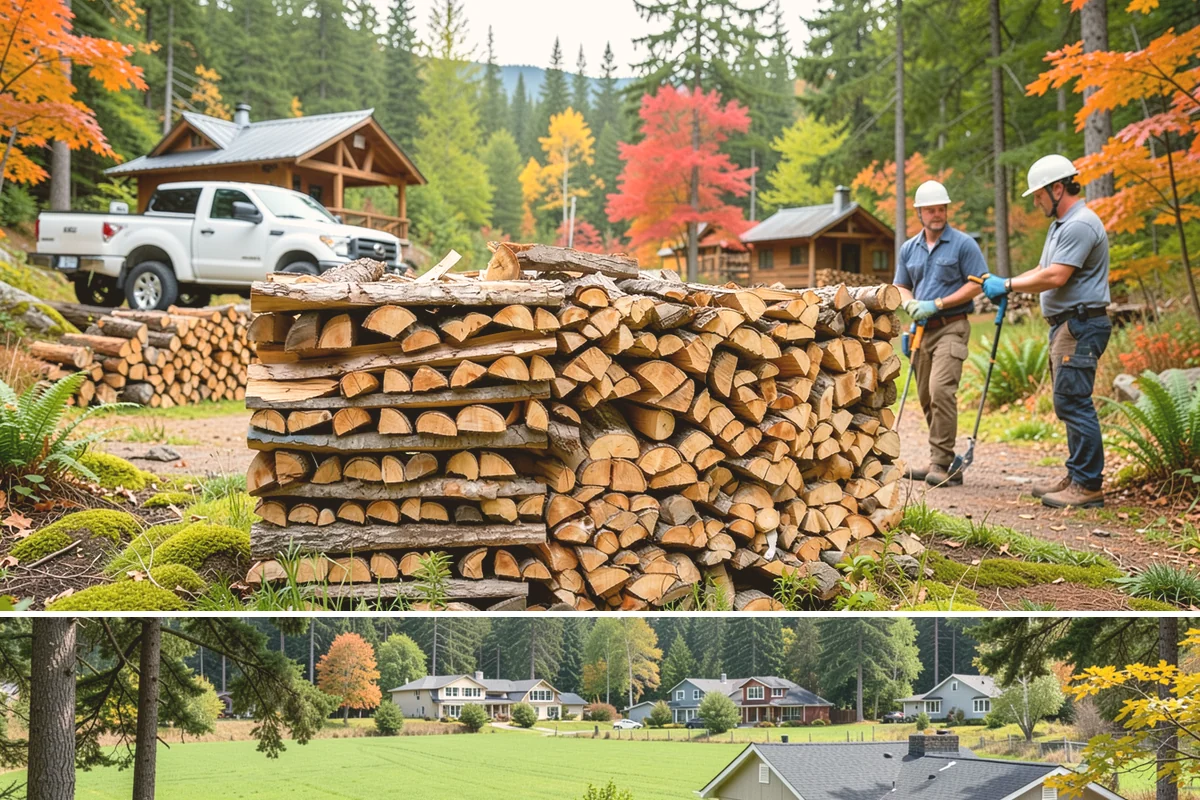 Hunting Camp Firewood in Lyman, WA - Hunting seasons run through fall and early winter, so book delivery ahead of your opening dates.
