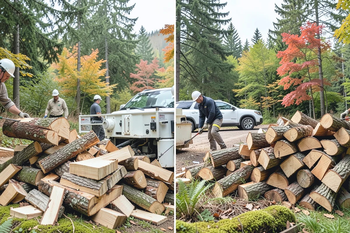 Hunting Camp Firewood in Marysville, Snohomish County, WA - Provide your camp location and access route